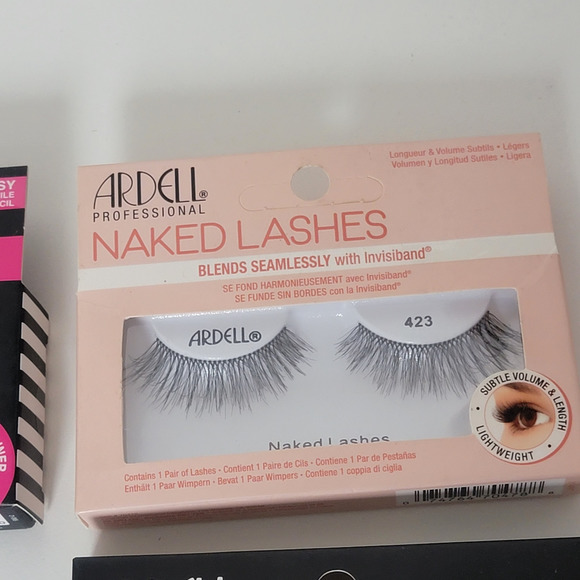 Ardell Professional Black Lashes 4pk Bundle of Various Types of False Eyelashes - Picture 3 of 5